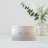 Modern aantrekkelijk design laptop visitekaartje (Staand voorkant)