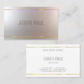 Modern aantrekkelijk design laptop visitekaartje (Voorkant / Achterkant)