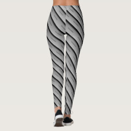 MODERN abstract aantrekken in lichtgrijs zwart Leggings