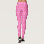MODERN abstract aantrekken in lichtroze - Leggings (Achterkant)