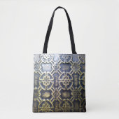 Modern abstract Afrikaans patroon Tote Bag (Voorkant)
