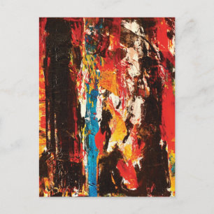 Modern Abstract Art Briefkaart