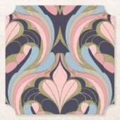 Modern Abstract Art Goud Onderzetter (Voorkant)