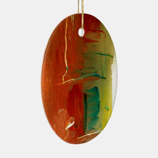 Modern Abstract Art Keramisch Ornament (Rechts)