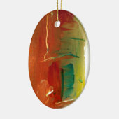 Modern Abstract Art Keramisch Ornament (Links)