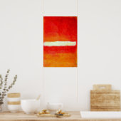 Modern Abstract Art Poster - Rothko Stijl (Keuken)