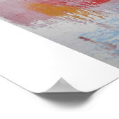 Modern Abstract Art Print Poster (Hoek)