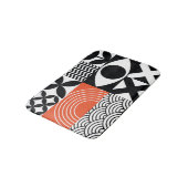 Modern Abstract: Artistiek Design Canvas. Badmat (Gekanteld)