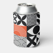 Modern Abstract: Artistiek Design Canvas. Blikjeskoeler (Blikje Achterkant)