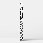 Modern Abstract: Artistiek Design Canvas. Case-Mate iPhone Case (Achterkant / Links)