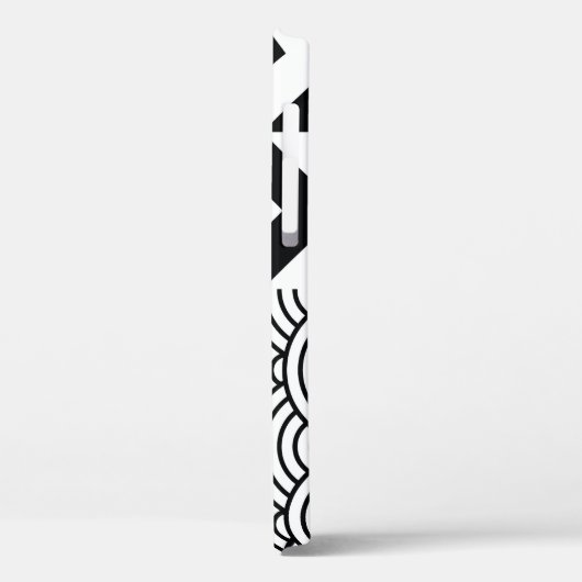 Modern Abstract: Artistiek Design Canvas. Case-Mate iPhone Case (Achterkant / Links)