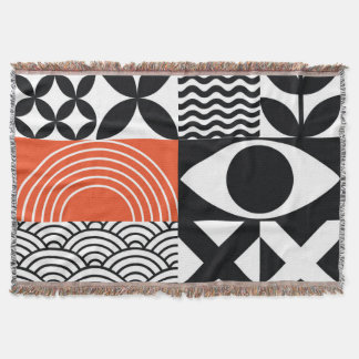 Modern Abstract: Artistiek Design Canvas. Deken