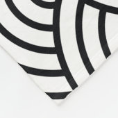 Modern Abstract: Artistiek Design Canvas. Fleece Deken (Hoek)