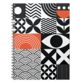 Modern Abstract: Artistiek Design Canvas. Notitieboek (Voorkant)