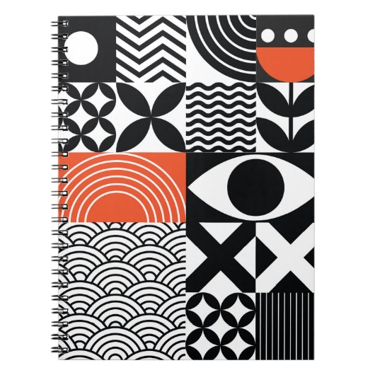 Modern Abstract: Artistiek Design Canvas. Notitieboek (Voorkant)