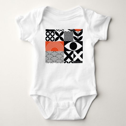 Modern Abstract: Artistiek Design Canvas. Romper (Voorkant)
