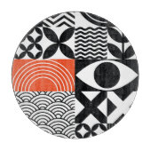 Modern Abstract: Artistiek Design Canvas. Snijplank (Voorkant)