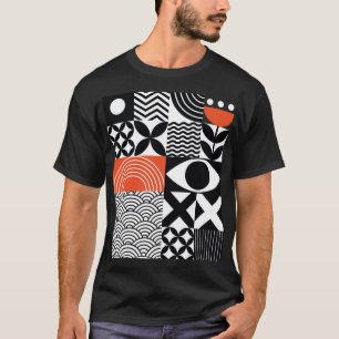 Modern Abstract: Artistiek Design Canvas. T-shirt