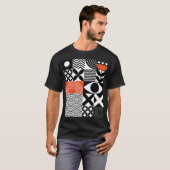 Modern Abstract: Artistiek Design Canvas. T-shirt (Voorkant volledig)
