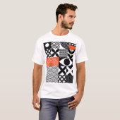 Modern Abstract: Artistiek Design Canvas. T-shirt (Voorkant volledig)