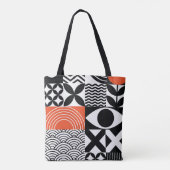 Modern Abstract: Artistiek Design Canvas. Tote Bag (Achterkant)