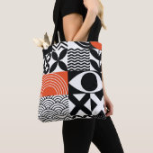 Modern Abstract: Artistiek Design Canvas. Tote Bag (Dichtbij)