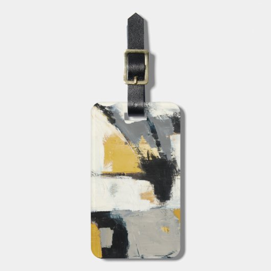 Modern Abstract Bagagelabel (Voorkant verticaal)