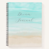 Modern Abstract Beach Dream Journal Notitieboek (Voorkant)