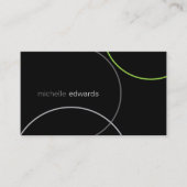 Modern Abstract beheer met minimale geometrie Visitekaartje (Voorkant)