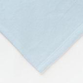 Modern Abstract Blauw Grijs Fractal Art Graphic Fleece Deken (Hoek)