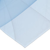 Modern Abstract Blauw Grijs Fractal Art Graphic Korte Tafelloper (Hoek)