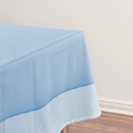 Modern Abstract Blauw Grijs Fractal Art Graphic Tafelkleed (Voorbeeld)