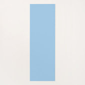 Modern Abstract Blauw Grijs Fractal Art Graphic Yogamat (Achterkant)