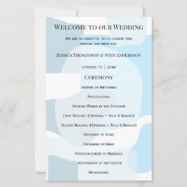 Modern Abstract blauw minimalistische artistieke b