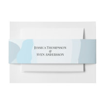 Modern Abstract blauw minimalistische artistieke b