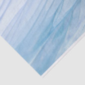 Modern Abstract blauw ombre Waterverf Patroon Tissuepapier (Detail)