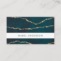 Modern Abstract blauw petroleuf