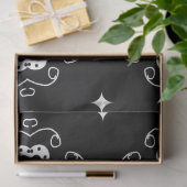 Modern abstract Bloementissuepapier Tissuepapier (Geschenk)