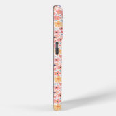 Modern Abstract Bloemmotief Case-Mate iPhone Case (Achterkant / Rechts)