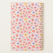 Modern Abstract Bloemmotief Planner (Achterkant)