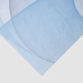 Modern Abstract Blue Gray Fractal Art Graphic Tissuepapier (Detail)