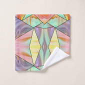 Modern Abstract boho Marble Art Bad Handdoek (Wasdoekje)