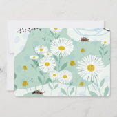 Modern Abstract Botanical Seaside Daisy Kaart (Voorkant)