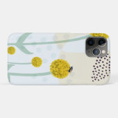 Modern Abstract Botanical Yellow Billy Button Case-Mate iPhone Case (Achterkant (horizontaal))