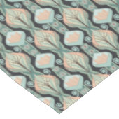 Modern  Abstract Botanisch Naadloos Patroon Tafelkleed (Gekanteld)