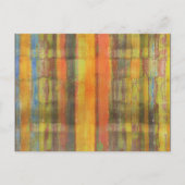 Modern Abstract Briefkaart (Voorkant)