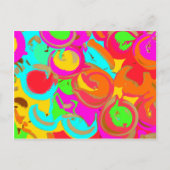 Modern Abstract Briefkaart (Voorkant)