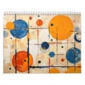Modern Abstract Business Calendar – Orange Kalender (Hoes)
