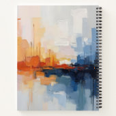 Modern Abstract Business Notebook – Corporate Gift Notitieboek (Achterkant)