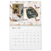 Modern Abstract Butterflies Photo Calendar 2026 Kalender (Feb 2027)
